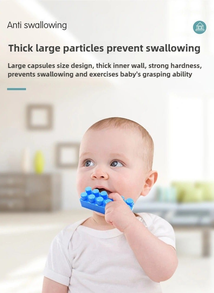 FLYHSO 252 building blocks, children's building blocks, toys with storage boxes, durable and easy to carry building block toys - Image 4